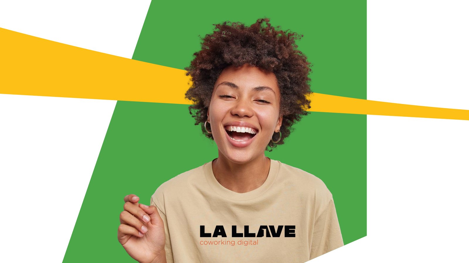 La Llave coworking brand identity hero image.